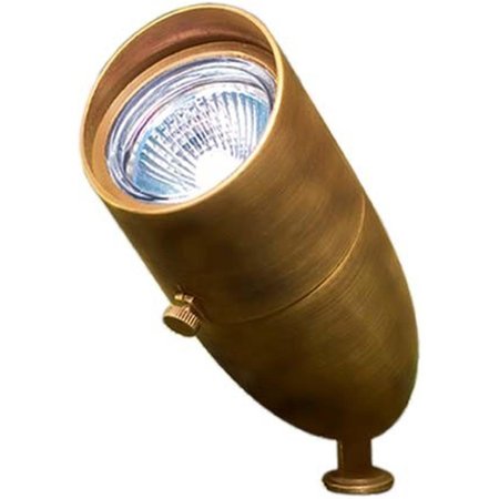 DABMAR LIGHTING Cast Brass Small Spot Light 7W LED MR16 12VAntique Brass LV231-LED7-ABS